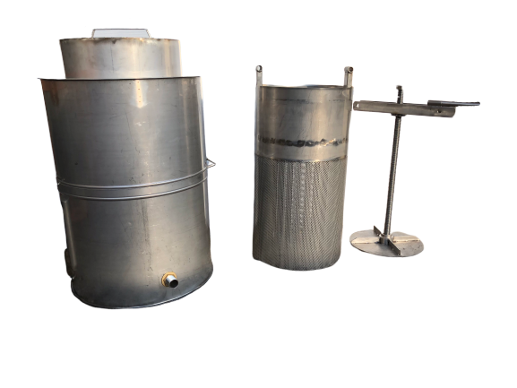 Vaško lydytuvas su presu