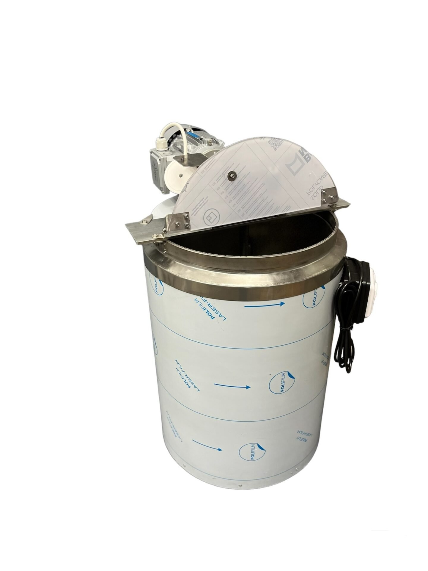 Kreminio medaus maišytuvas 60L su šildymu